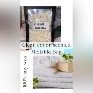 Clean Cotton Meltzilla Bag Soy Wax Melts